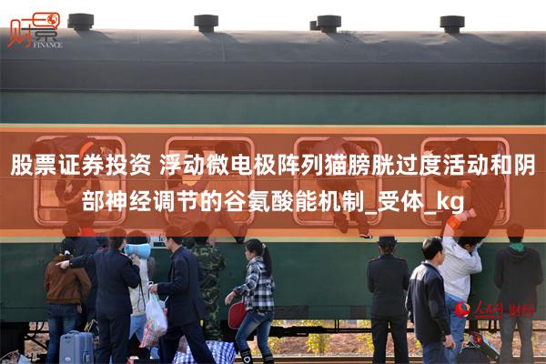 股票证券投资 浮动微电极阵列猫膀胱过度活动和阴部神经调节的谷氨酸能机制_受体_kg