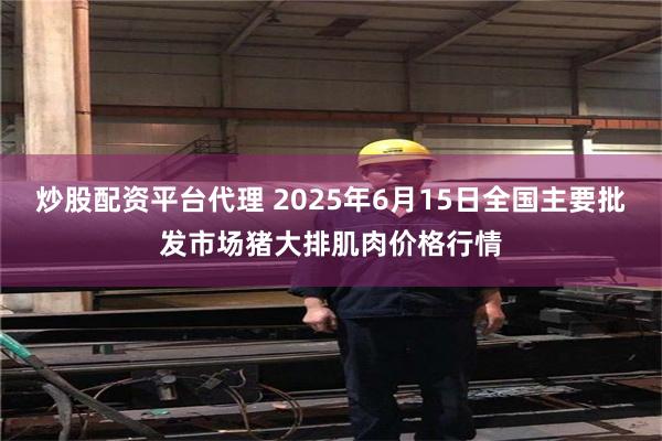 炒股配资平台代理 2025年6月15日全国主要批发市场猪大排肌肉价格行情