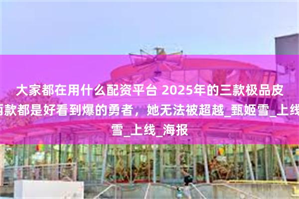 大家都在用什么配资平台 2025年的三款极品皮肤，两款都是好看到爆的勇者，她无法被超越_甄姬雪_上线_海报