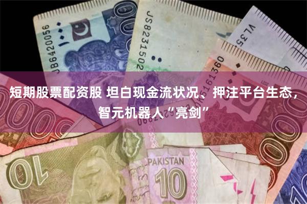 短期股票配资股 坦白现金流状况、押注平台生态，智元机器人“亮剑”